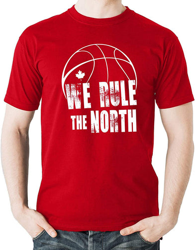 We Rule the North - Canada Flag - Maple Leaf - Canadian Pride - July 1 Novelty Men's T-Shirt