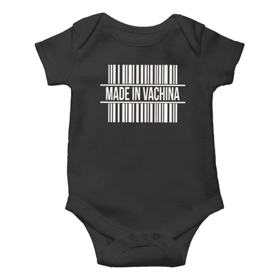 Made In Vachina - Funny Cute Novelty Infant Creeper, One-Piece Baby Bodysuit