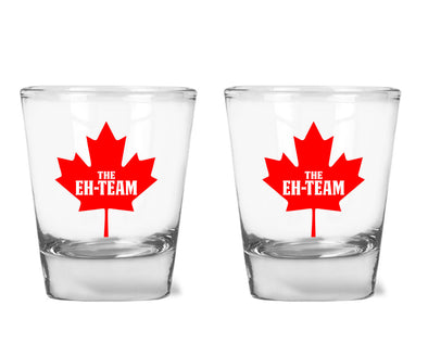 The EH-Team - Funny Canada Day 1st July - Canadian Pride - 1.75 oz Shot Glass Set (2)