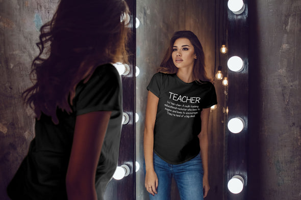 Teacher - Funny Teacher Appreciation - Teachers Day Gift - Novelty - Womens Tshirt