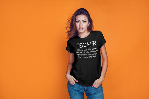 Teacher - Funny Teacher Appreciation - Teachers Day Gift - Novelty - Womens Tshirt